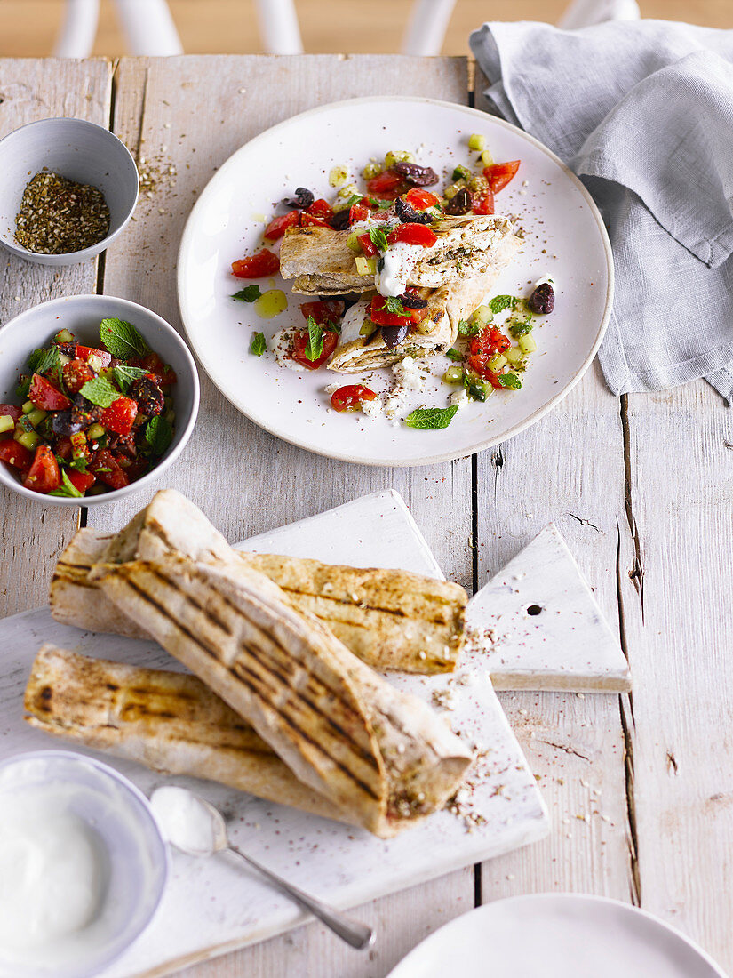 Manakeesh - Flatbreads with fresh, zingy flavours