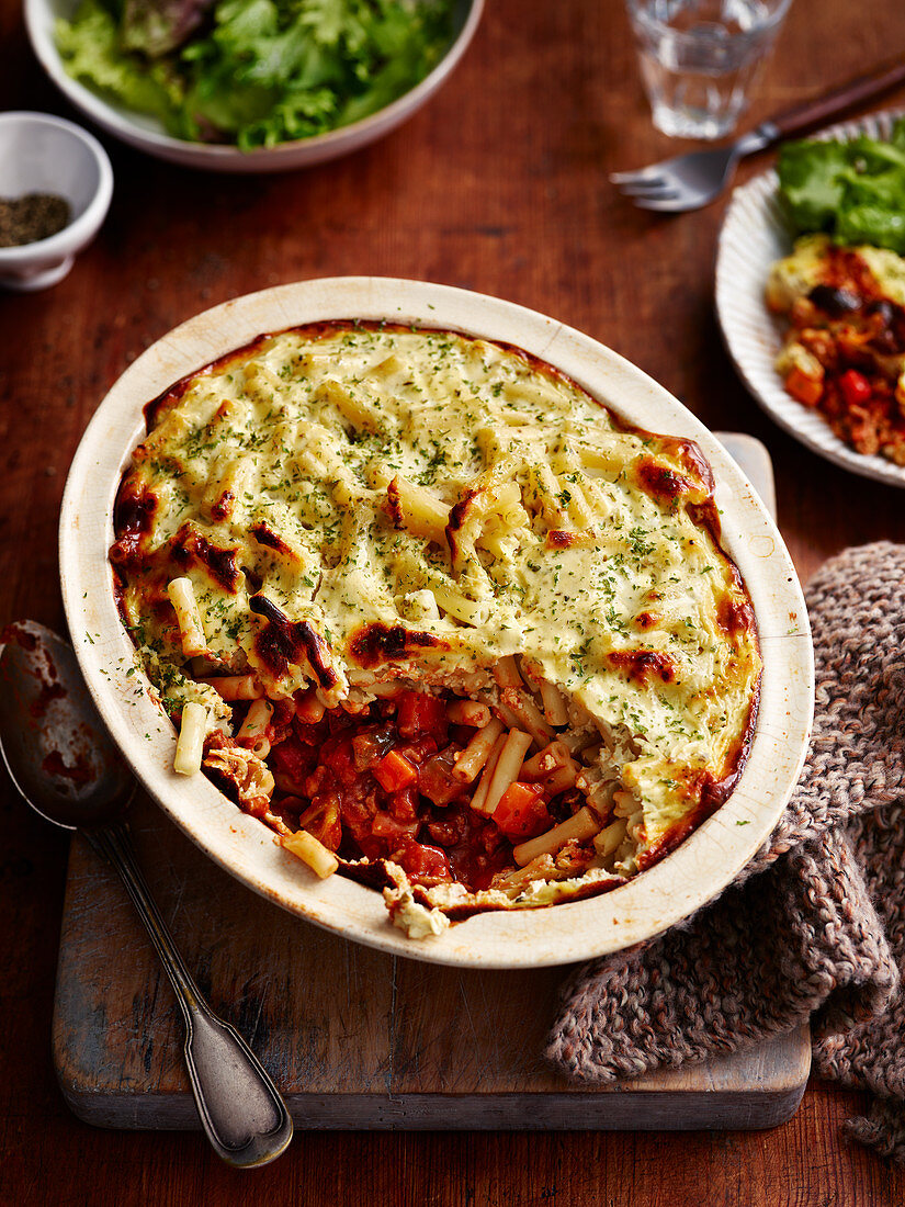 Sloppy Joe Pasta Bake