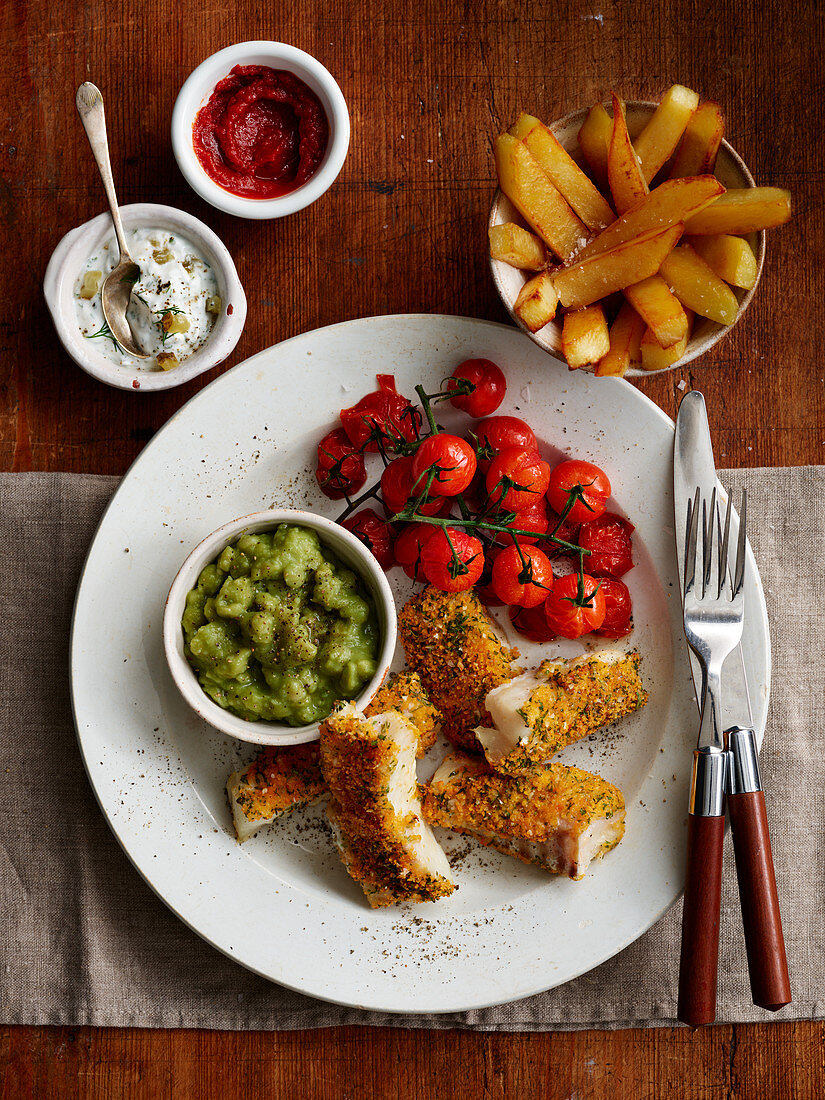 Healthy Fish and Chips