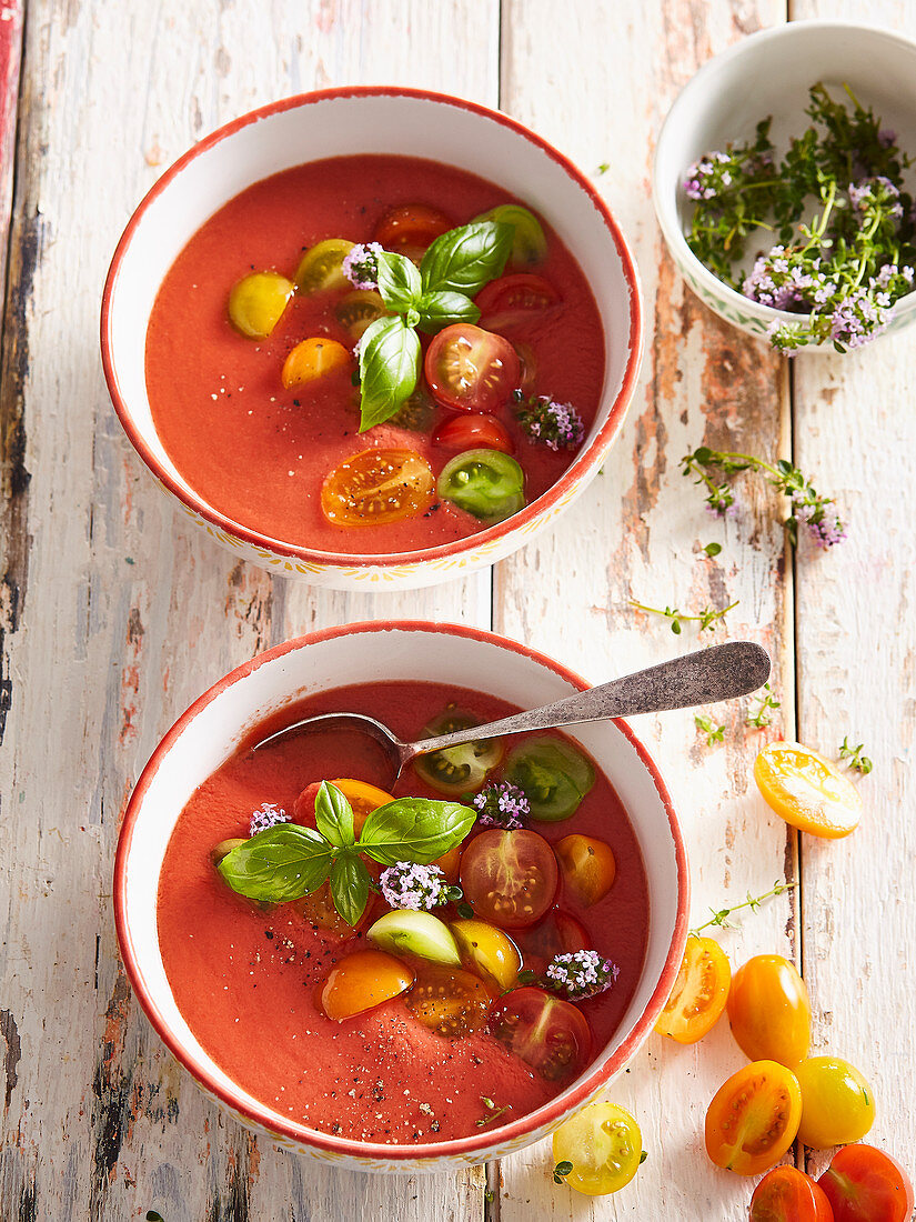 Spanische Tomaten-Gazpacho