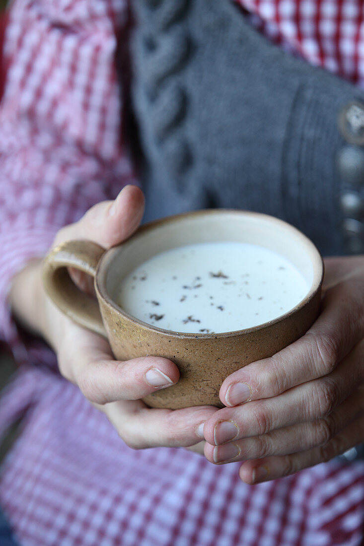 Anise and fennel milk (natural medicine)