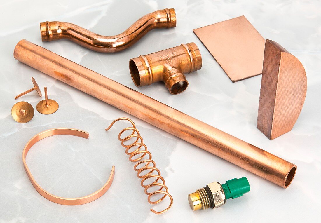 Various uses for copper