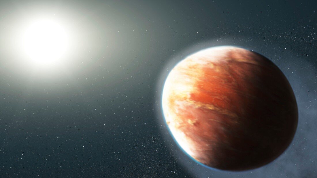 Wasp-121b exoplanet, illustration