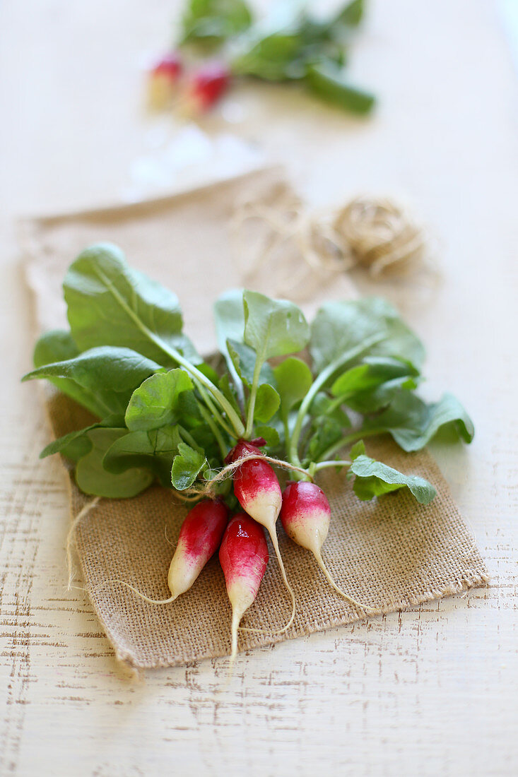 A bunch of radish