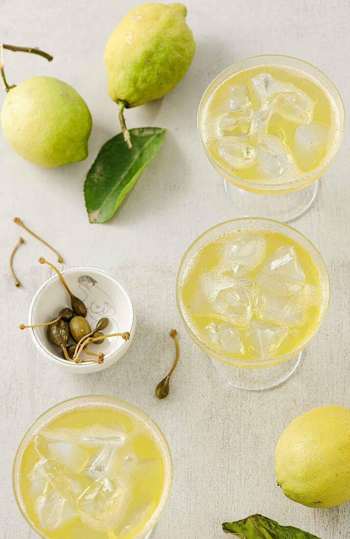 French - cocktail made from champagne, gin, lemon juice and sugar syrup