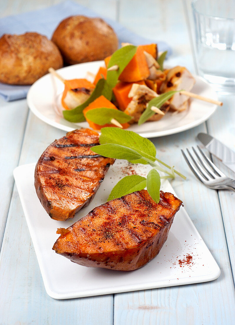 Süßkartoffel mit Paprika