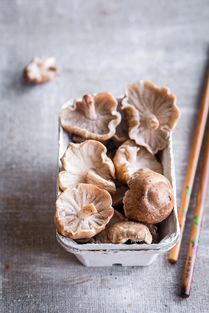 Shiitake mushrooms