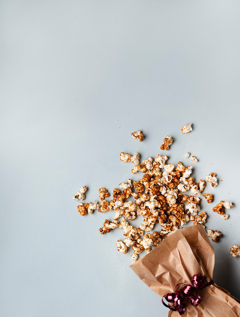 Rauchsalz-Karamell-Popcorn
