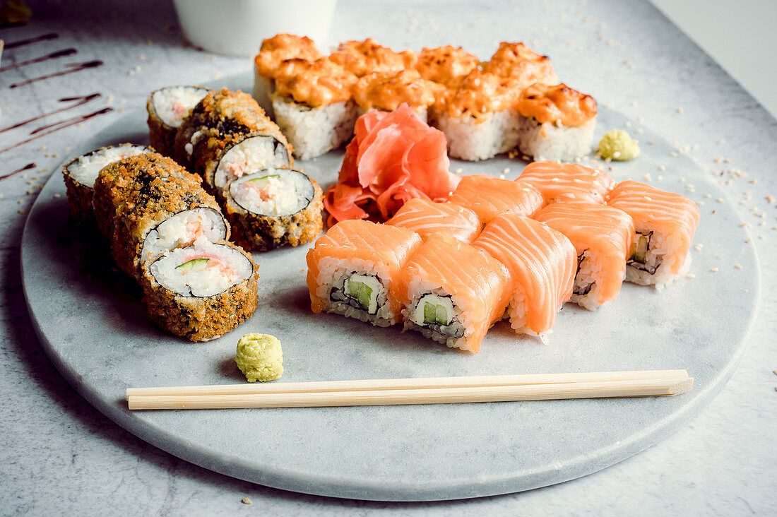 Sushi-Kombination