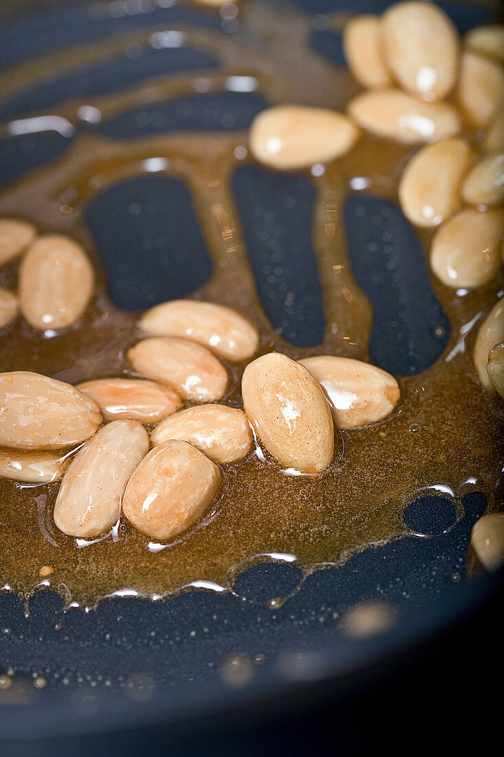 Roasted almonds (molecular cuisine)