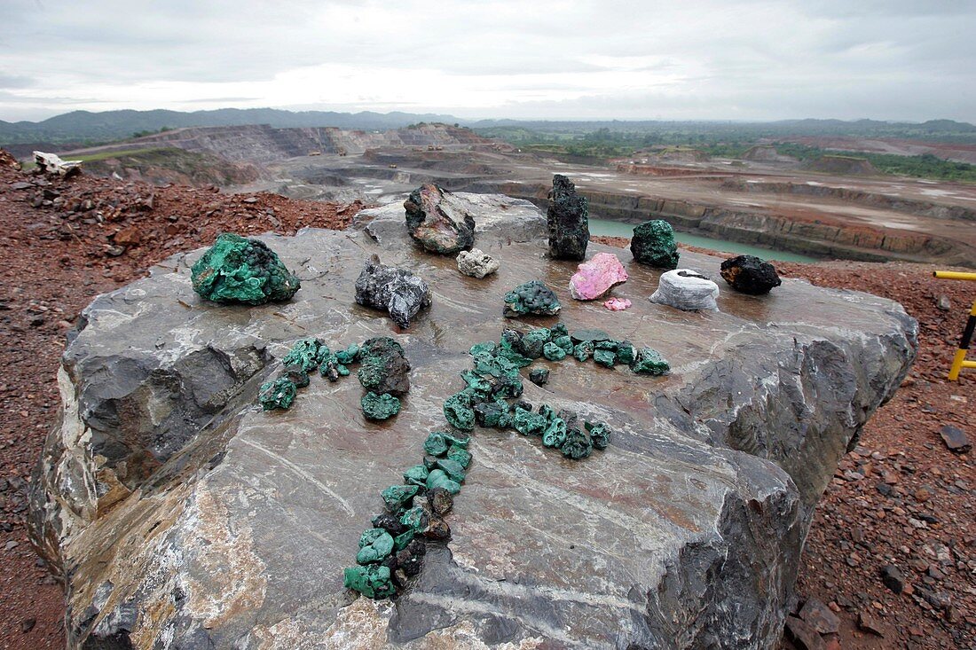 Cobalt and copper mine, Democratic Republic of Congo