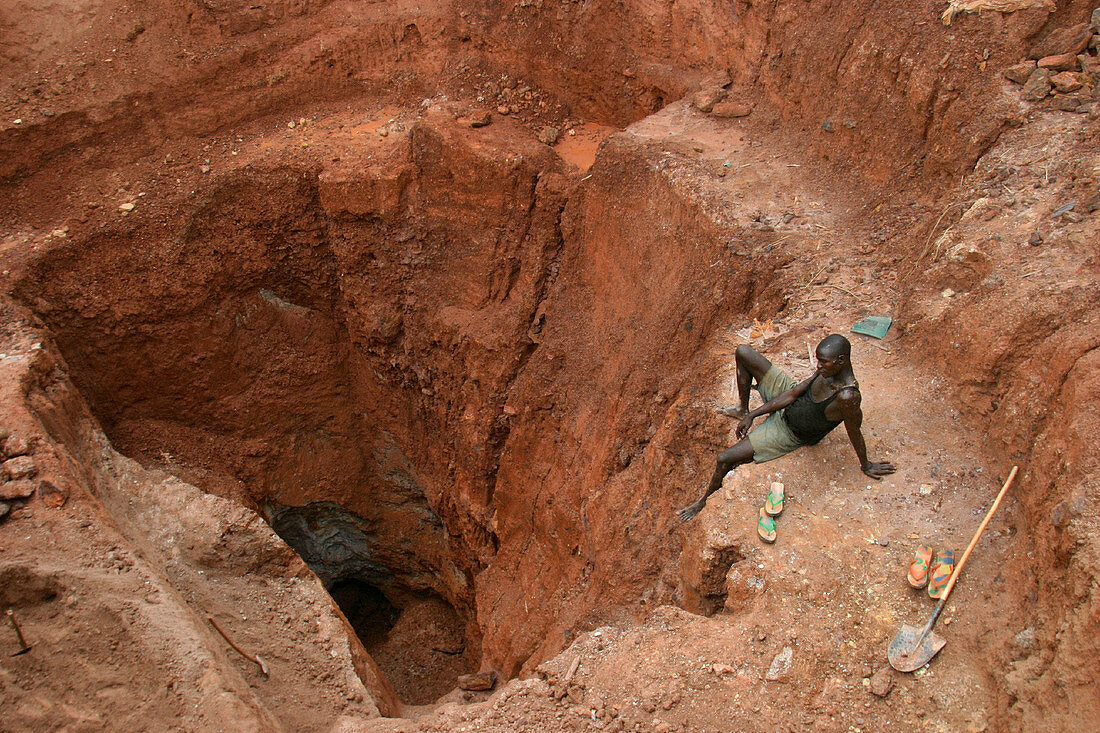 Gold mining, Democratic Republic of Congo