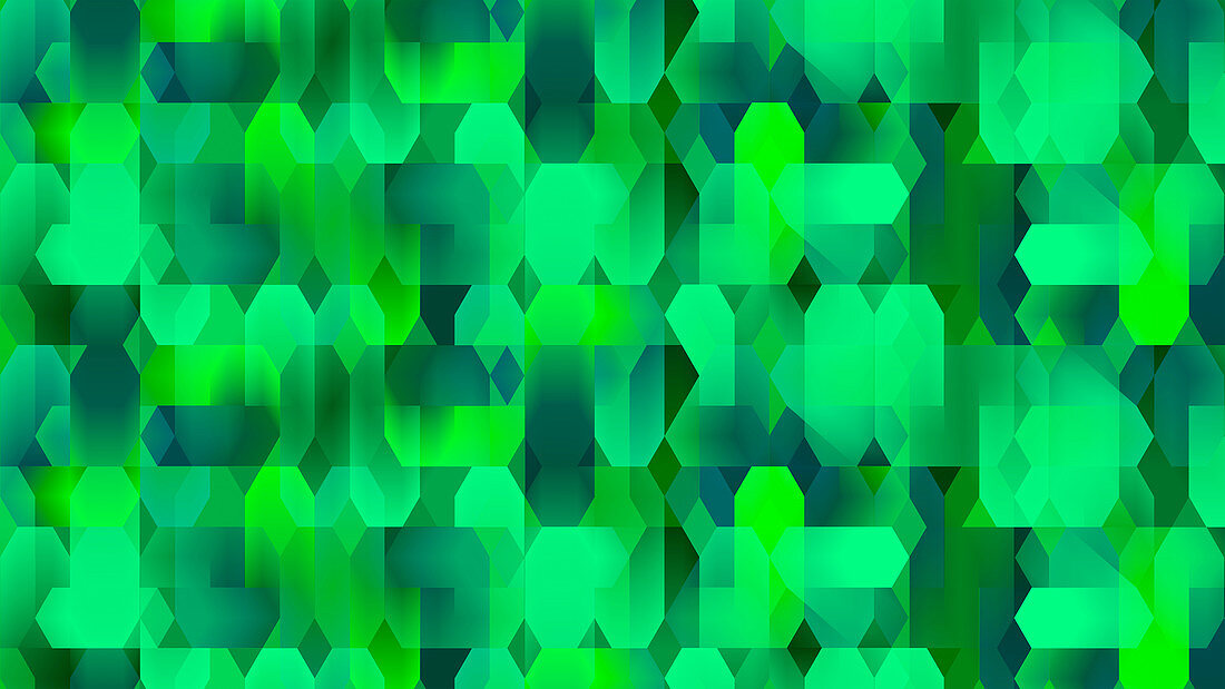 Geometric abstract pattern, illustration