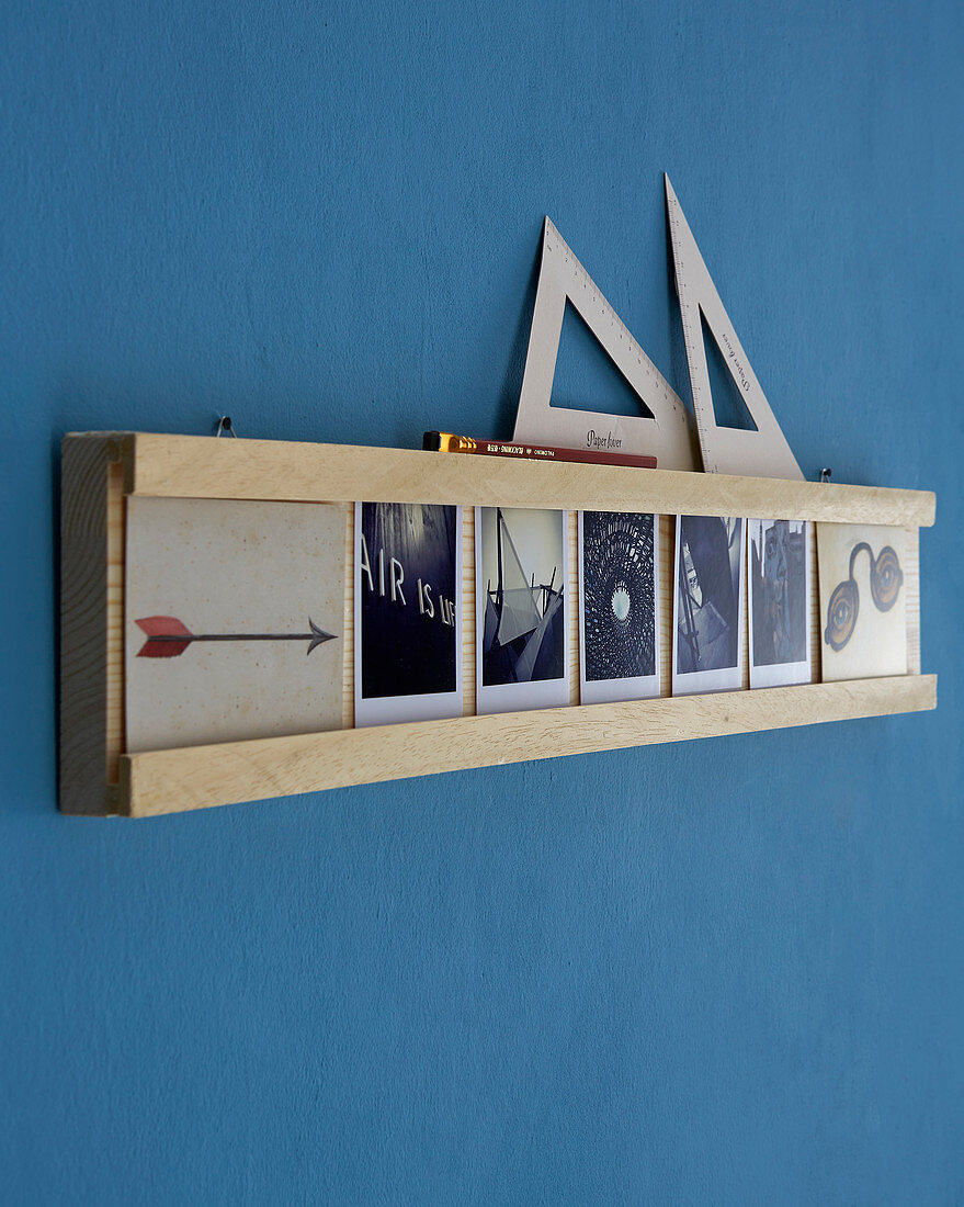 DIY wooden picture frame