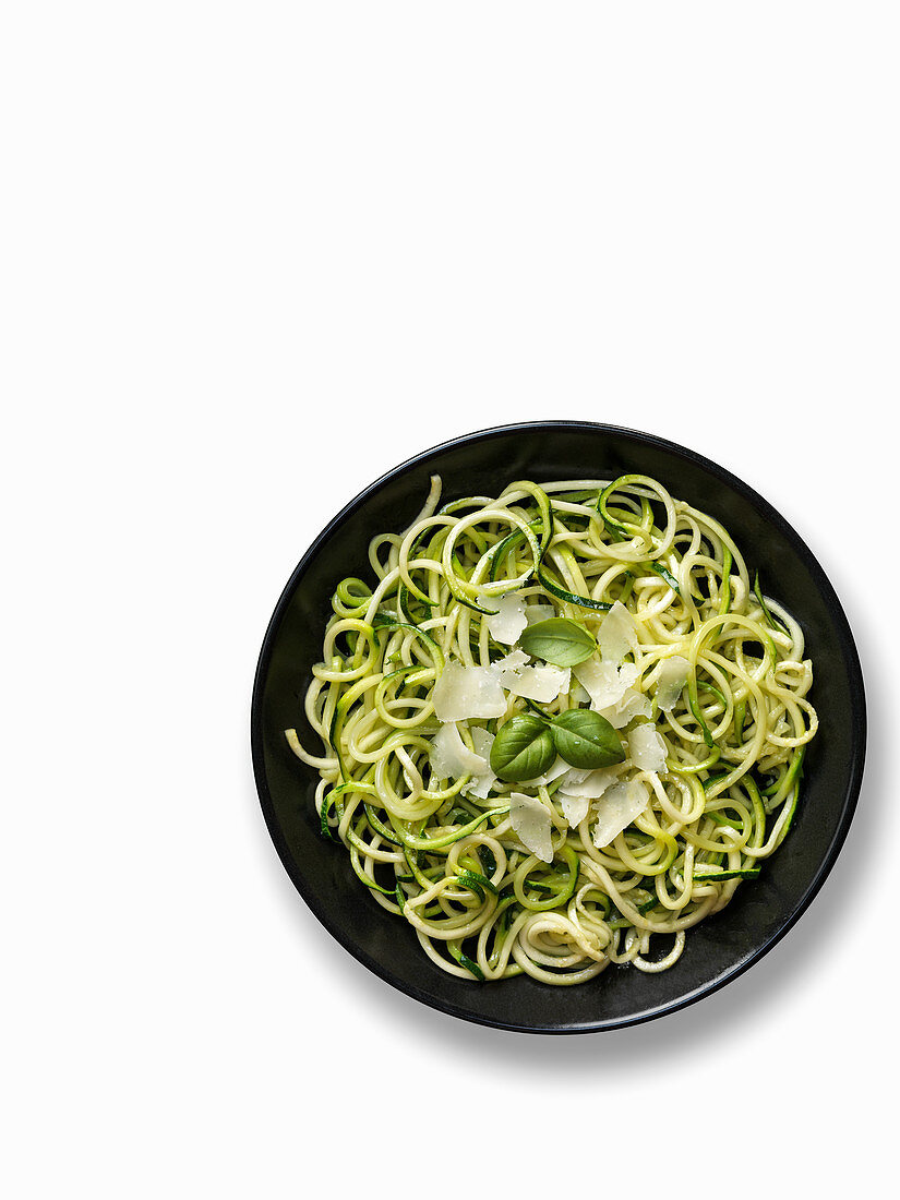 Zucchini-Spaghetti (zoodles)