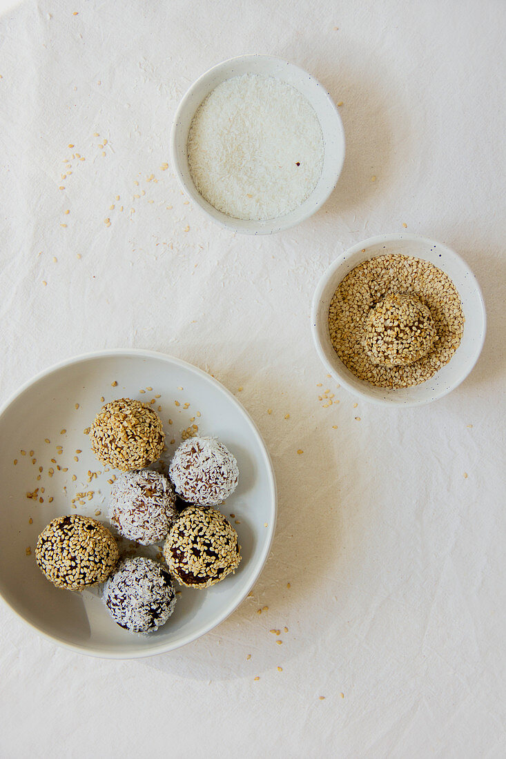 Vegan Energy Balls (Cranberry Raw Bites, Chocolate Raw Bites)