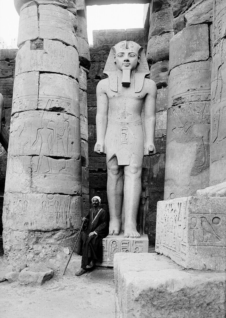 Statue of Rameses II, Luxor Temple, Egypt