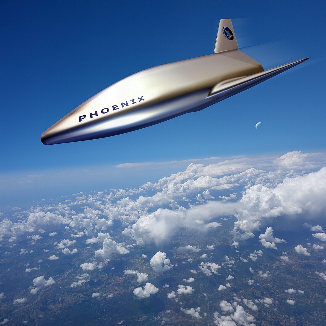Phoenix prototype spaceplane, illustration