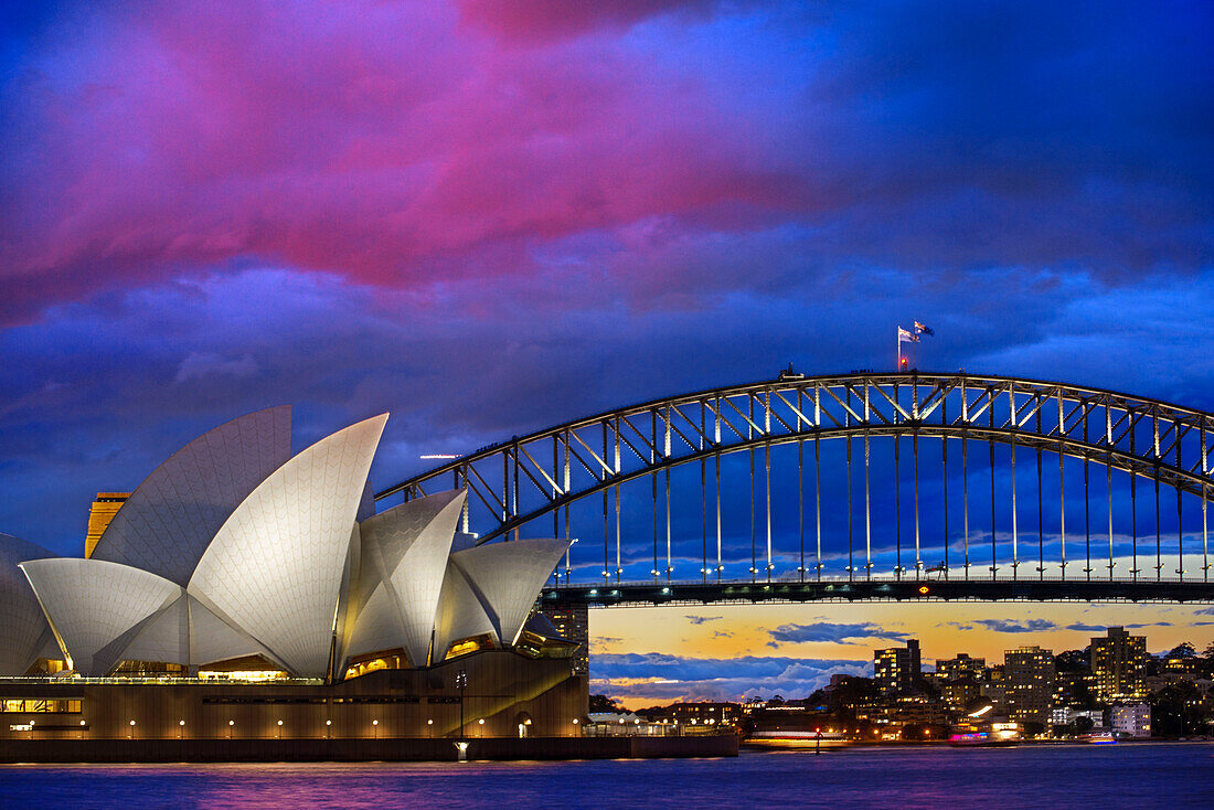 Sydney Opera House and Harbour Bridge, Australia
