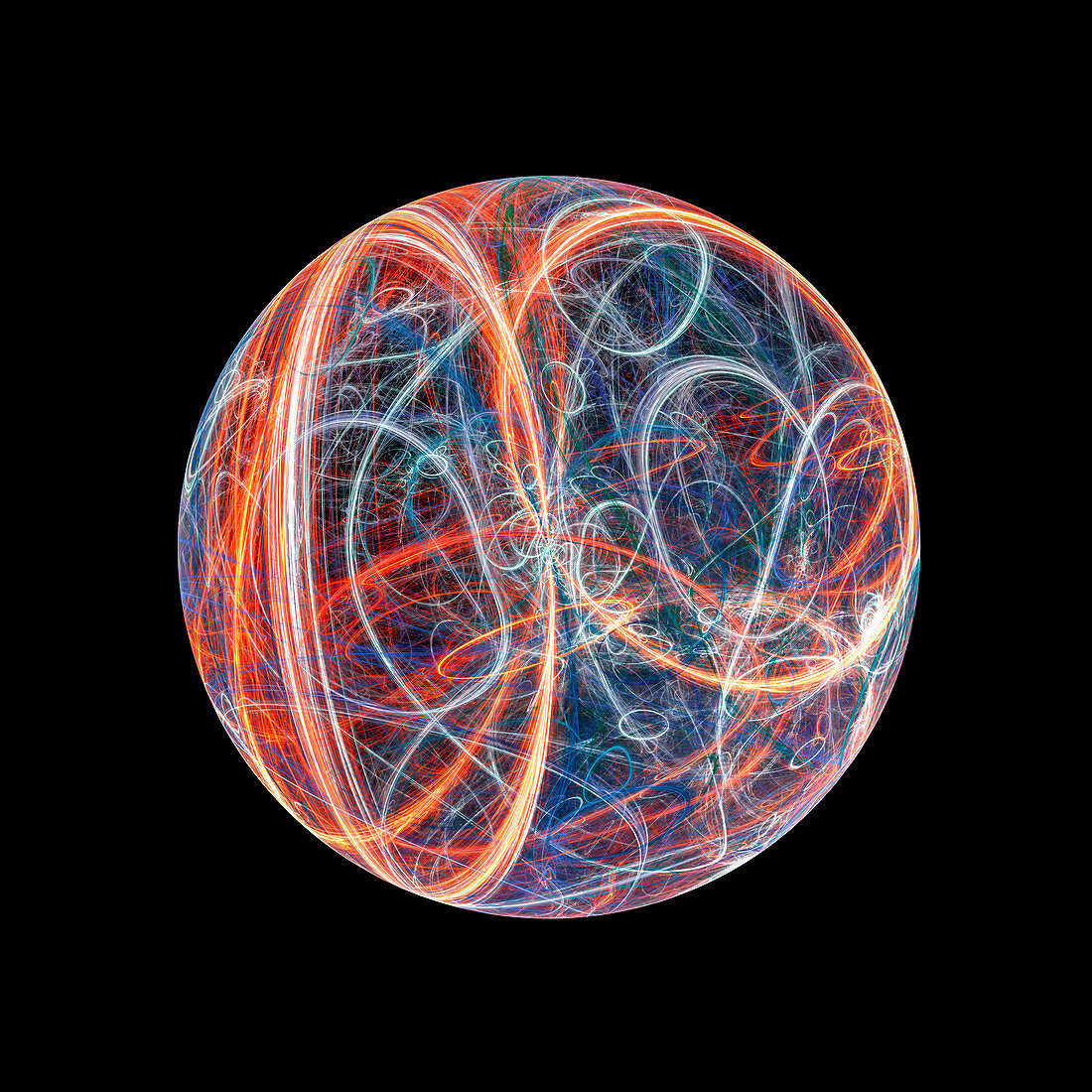 Energy ball, conceptual illustration