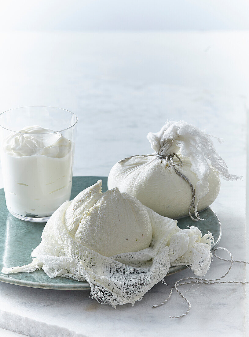 Labneh Cheese made from yoghurt