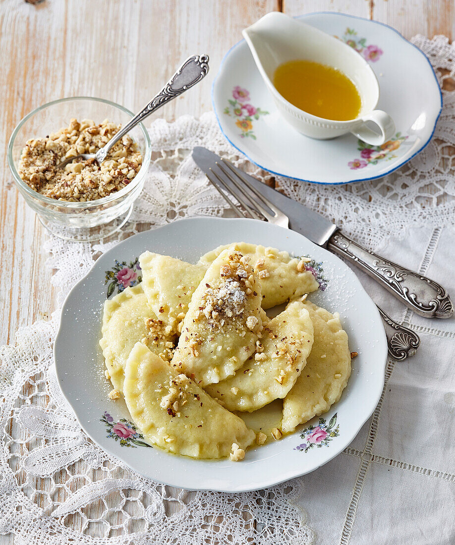 Pierogi mit Pflaumenmus