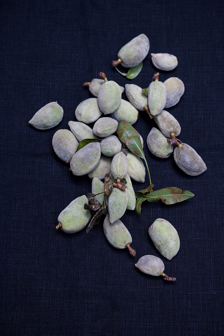 Green almonds