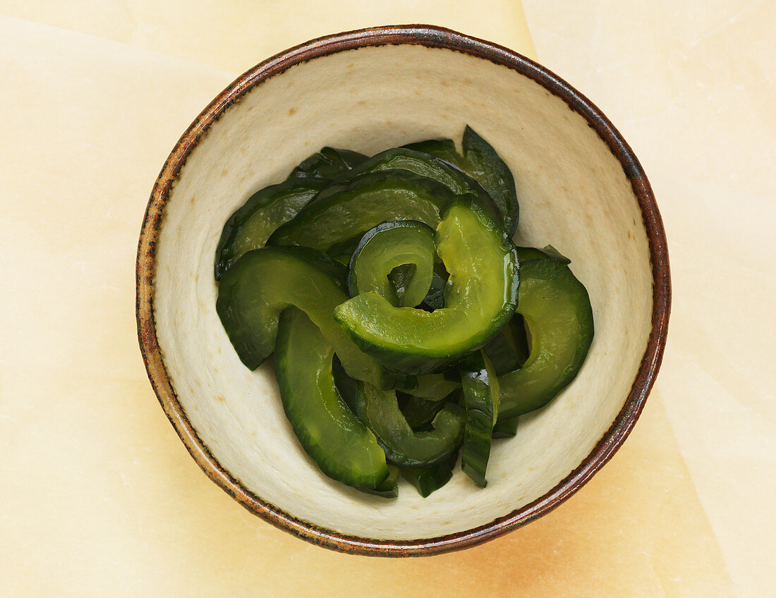 Indian cucumber pickles