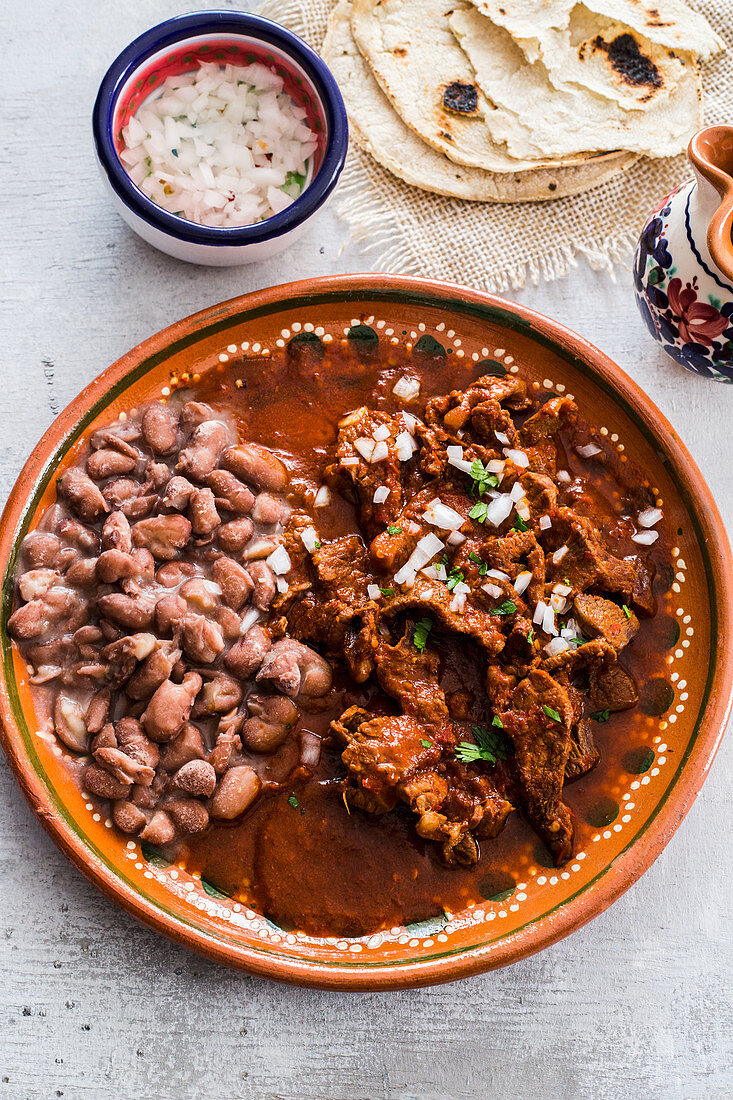 Mexican chilli bean stew