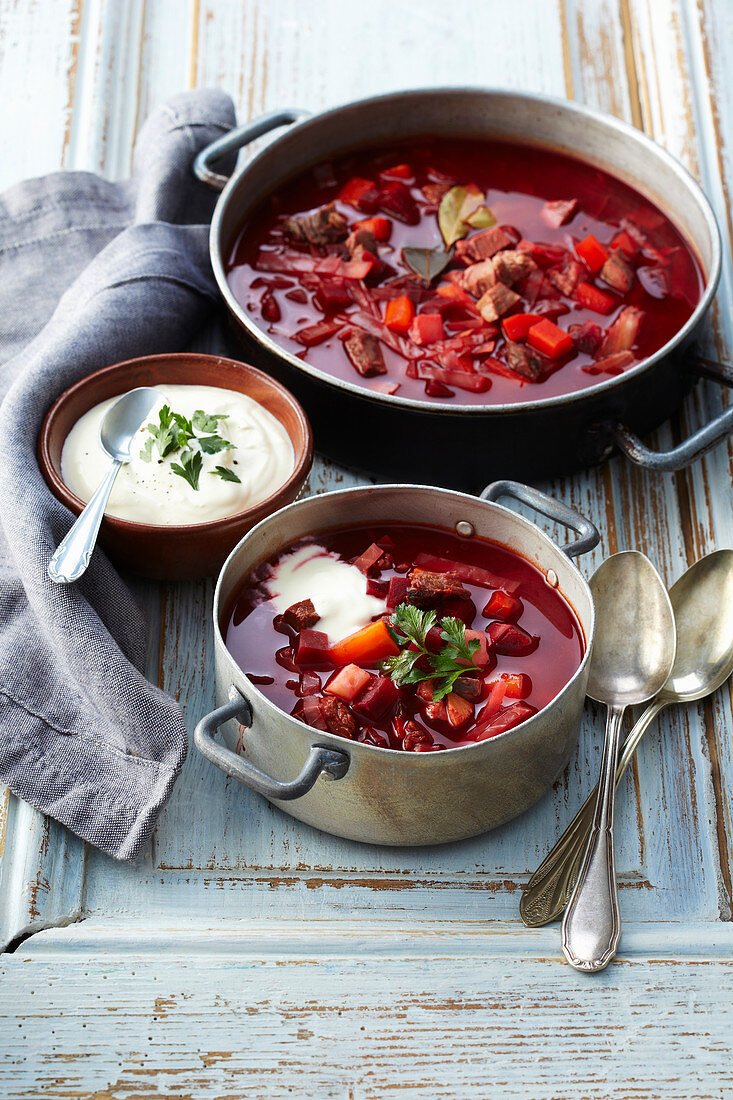 Borsch soup