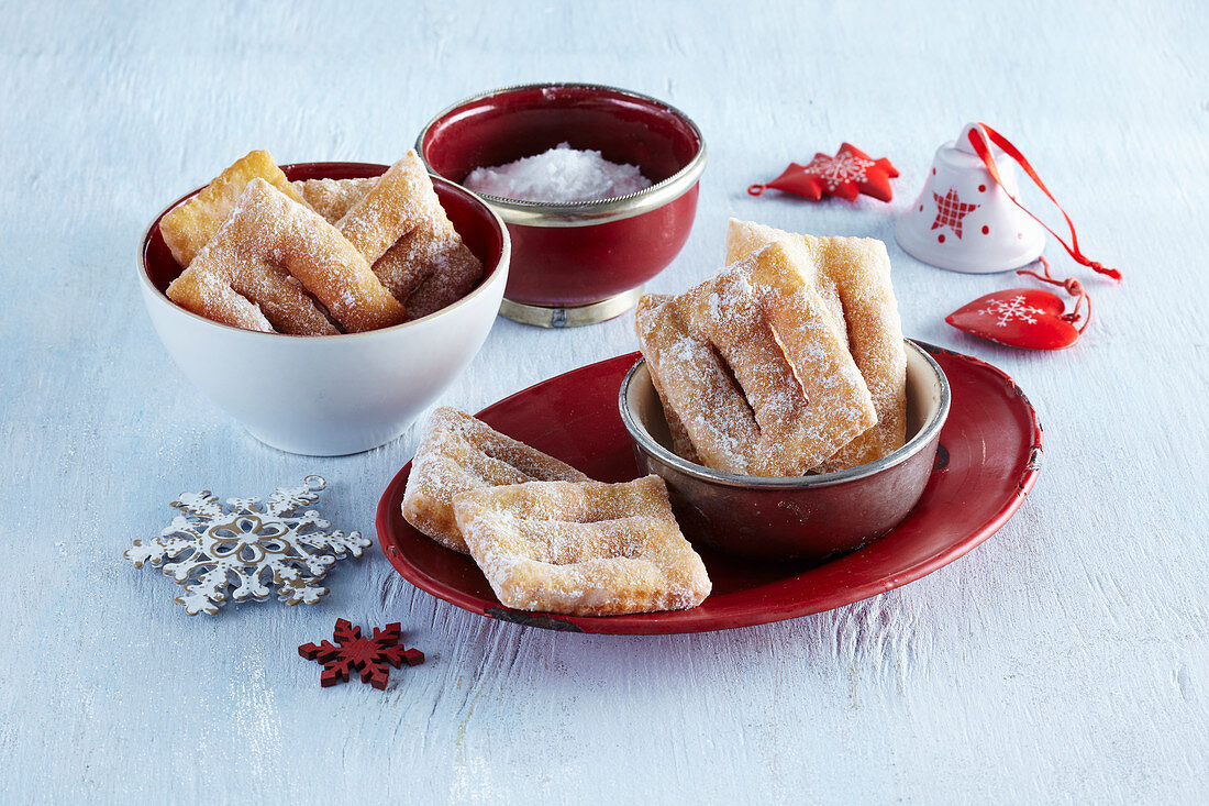 Christmas fried sweets
