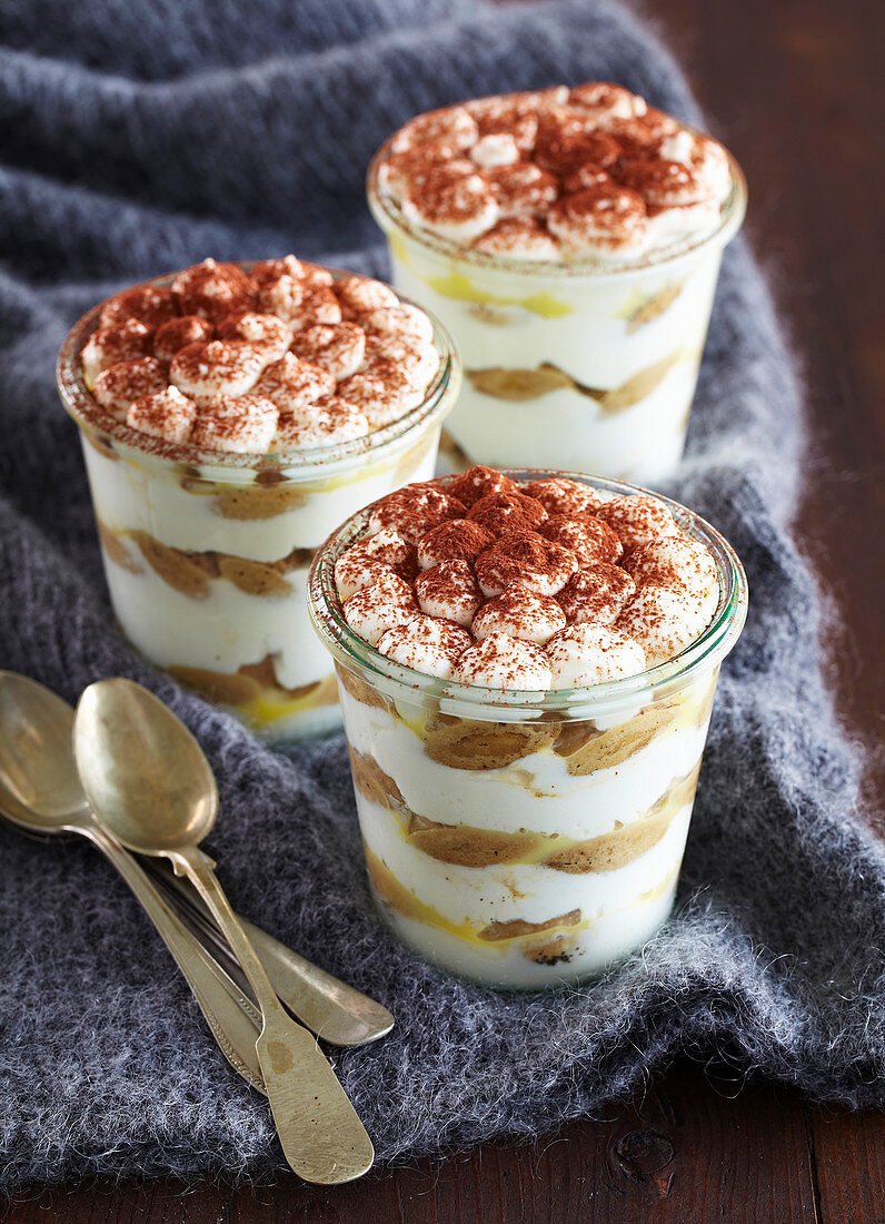 Hüttenkäse-Tiramisu