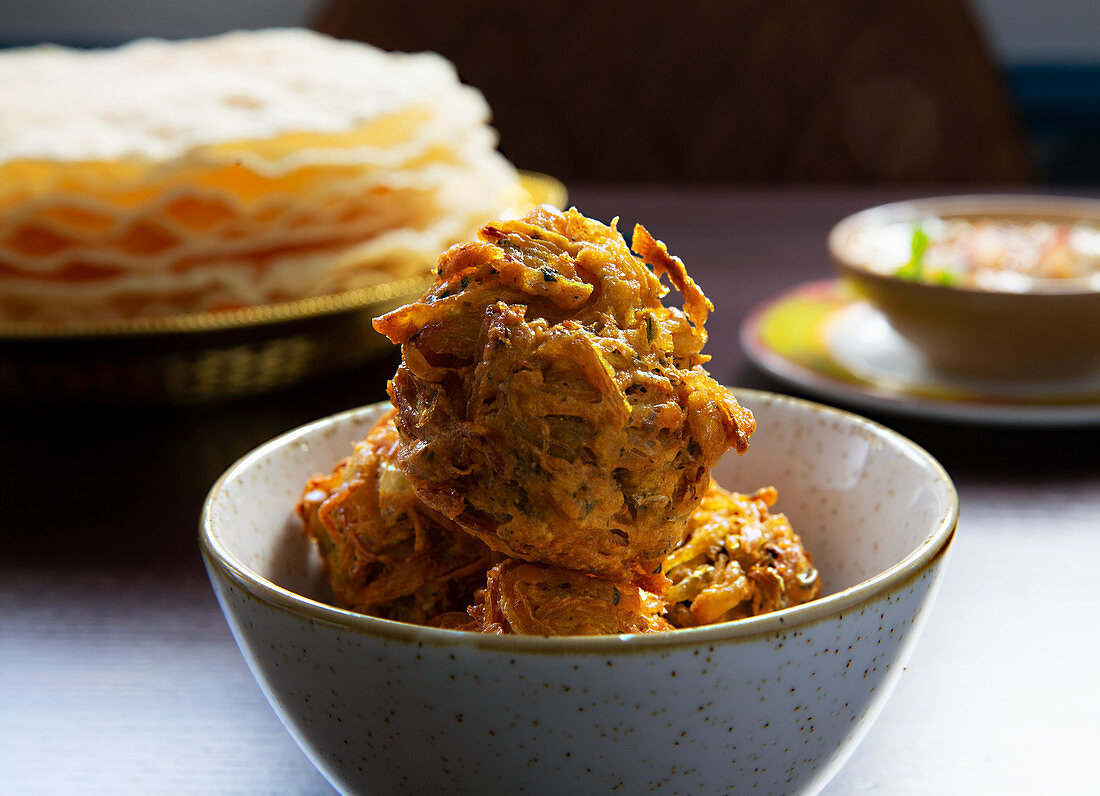 Bhaji (Zwiebelsnack, Indien)