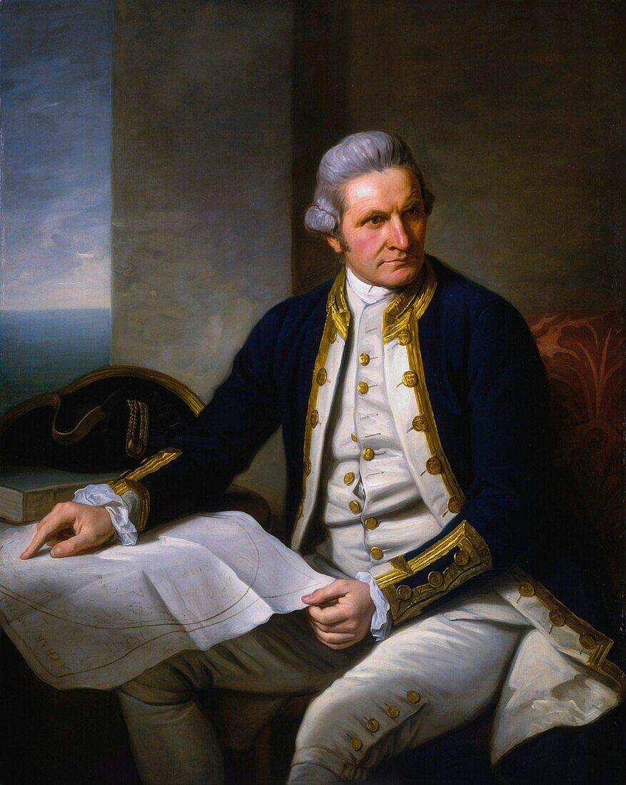 Captain James Cook, English explorer