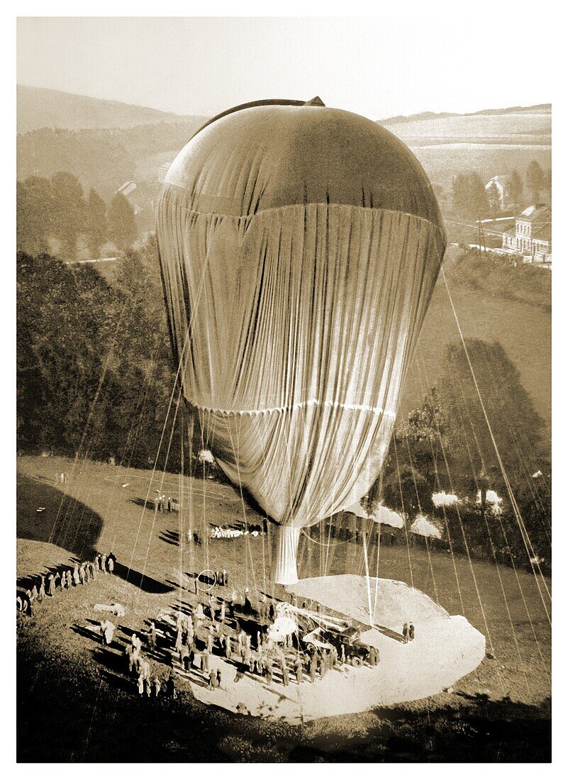 Stratospheric research balloon, 1934