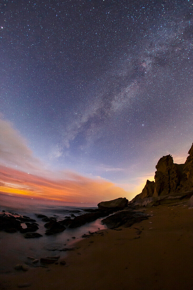 Milky Way over Persian Gulf