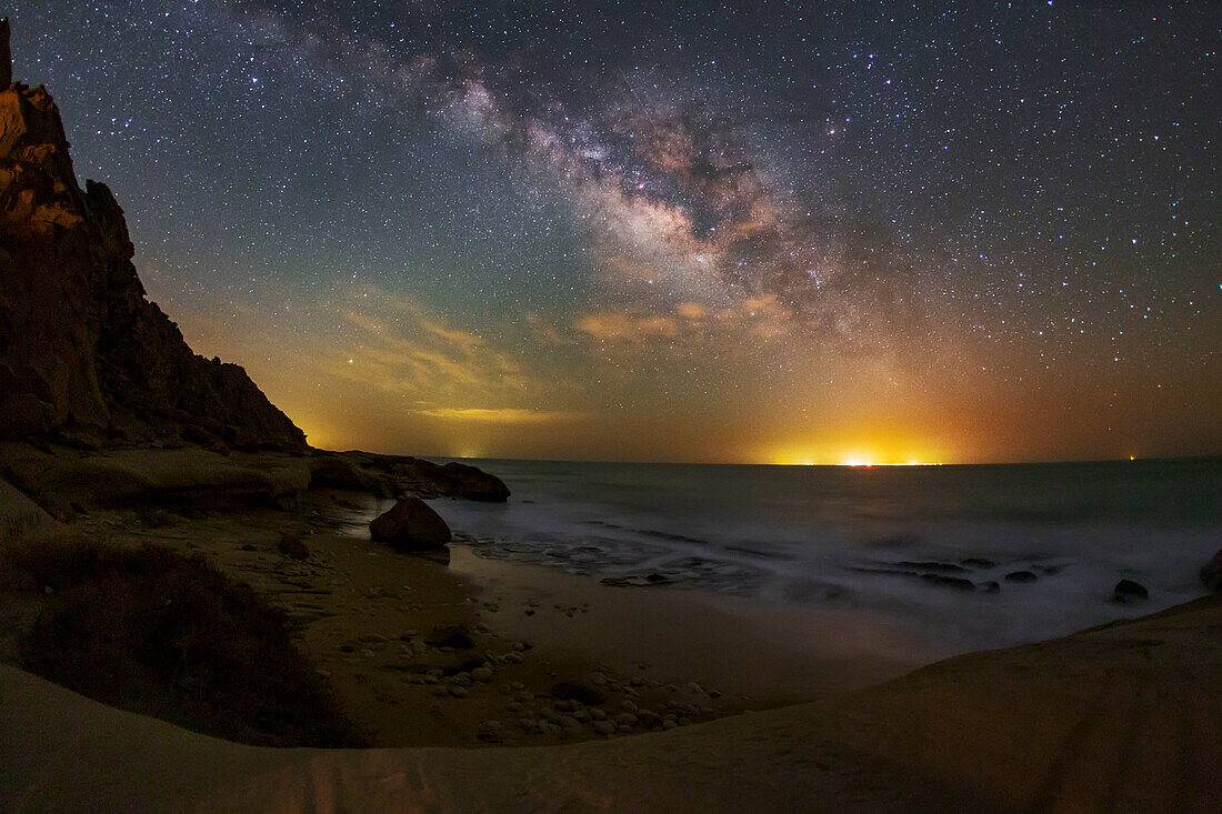 Milky Way over Persian Gulf, Iran