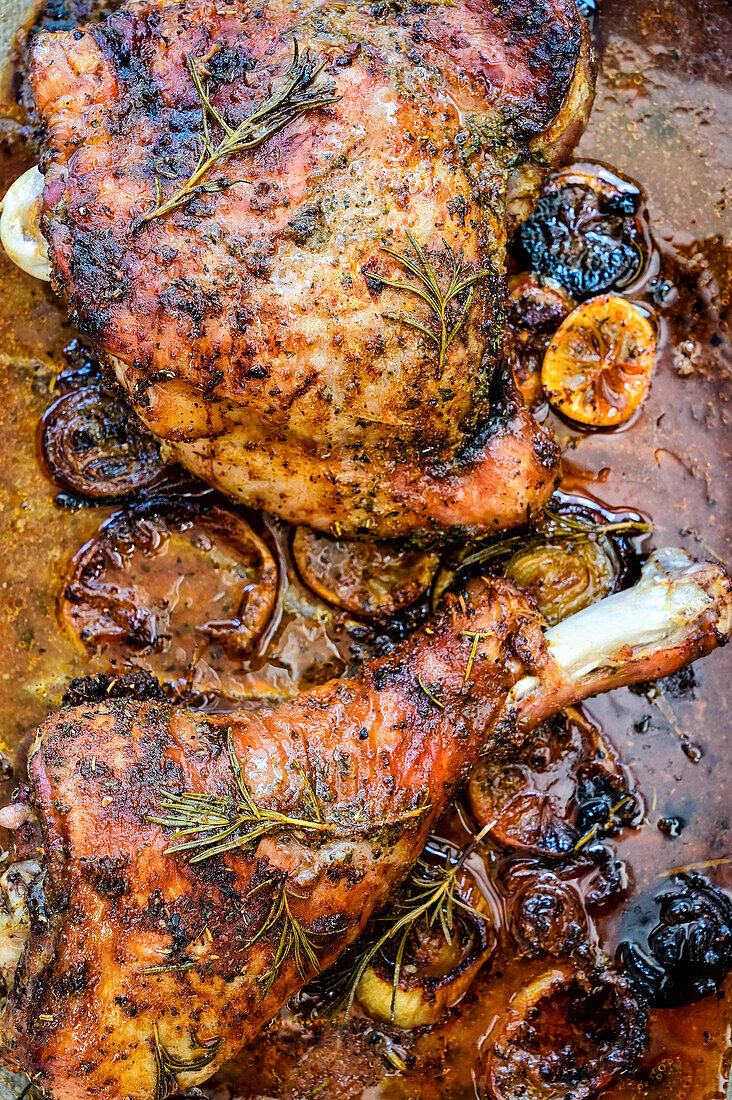 Roast Turkey Legs