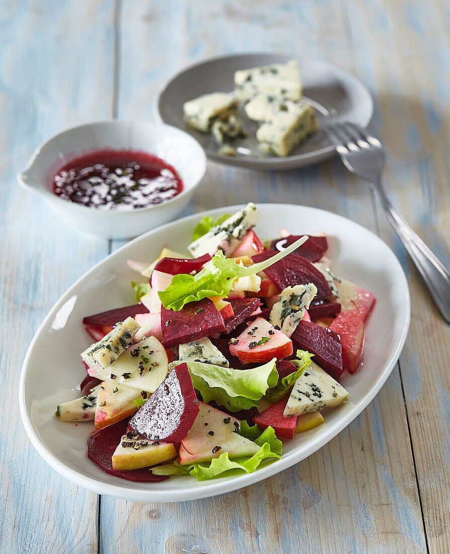 Rote-Bete-Salat mit Apfel