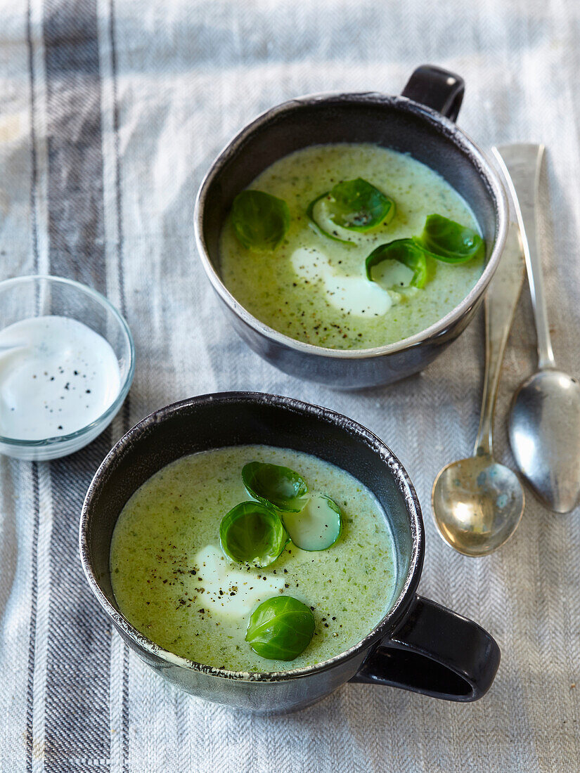 Brussels sprout soup