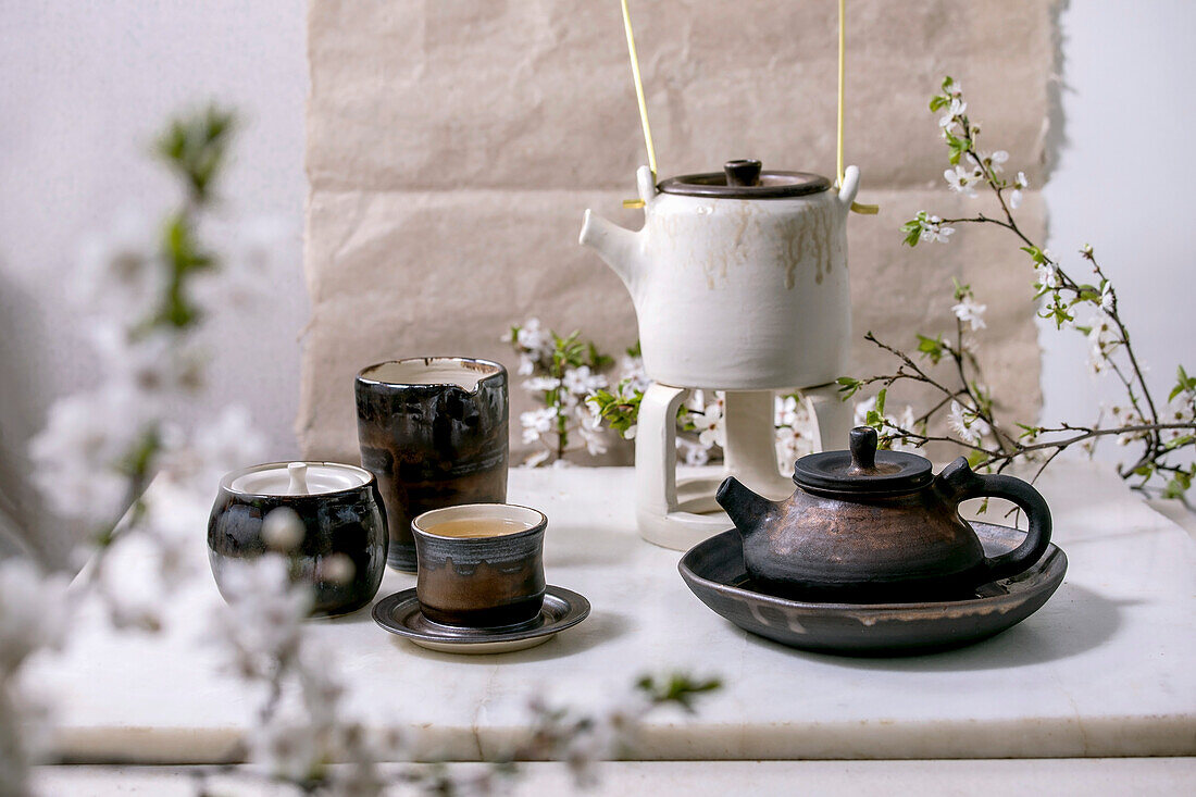 Traditionelle japanische Teezeremonie