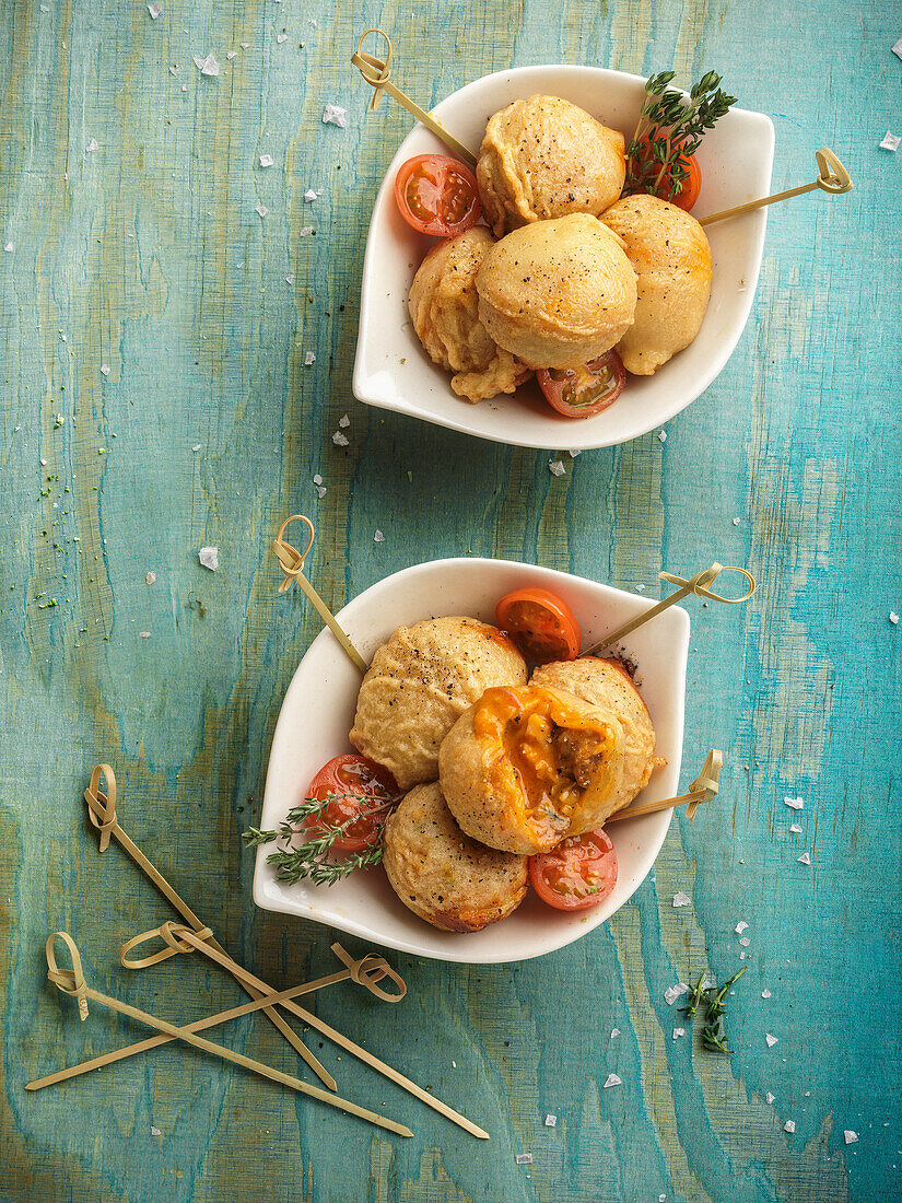 Buñuelos de callos - Spanische Kuttelkrapfen