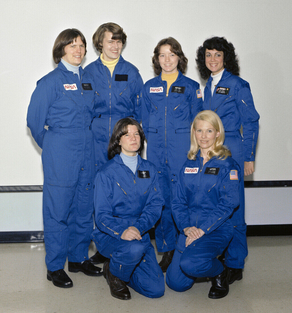 Sally Ride and first female NASA astronauts