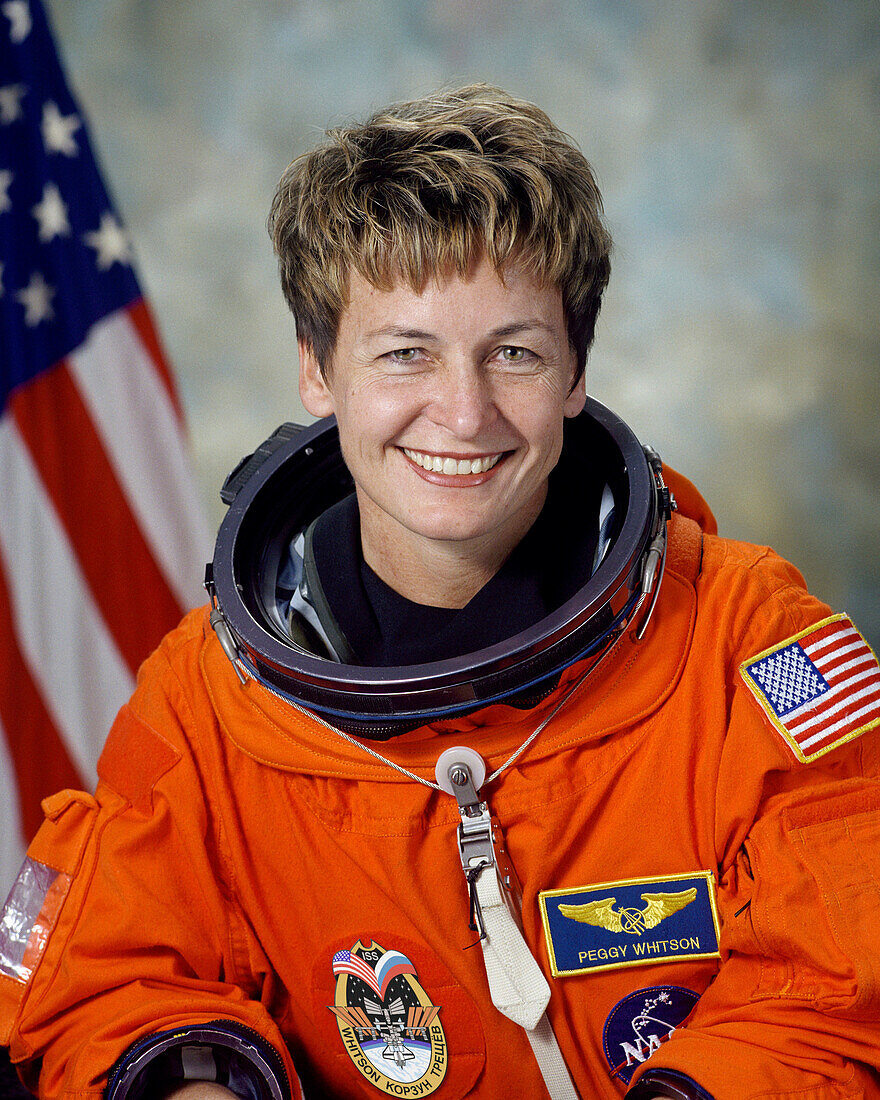 Peggy Whitson, American astronaut and biochemist