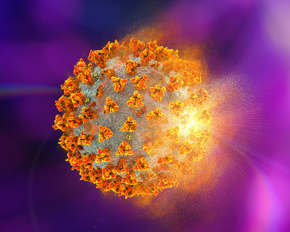 Covid-19 coronavirus, conceptual illustration