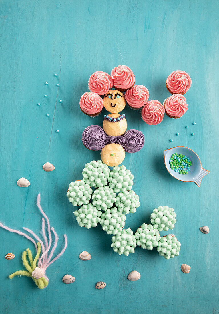 Cupcake-Meerjungfrau