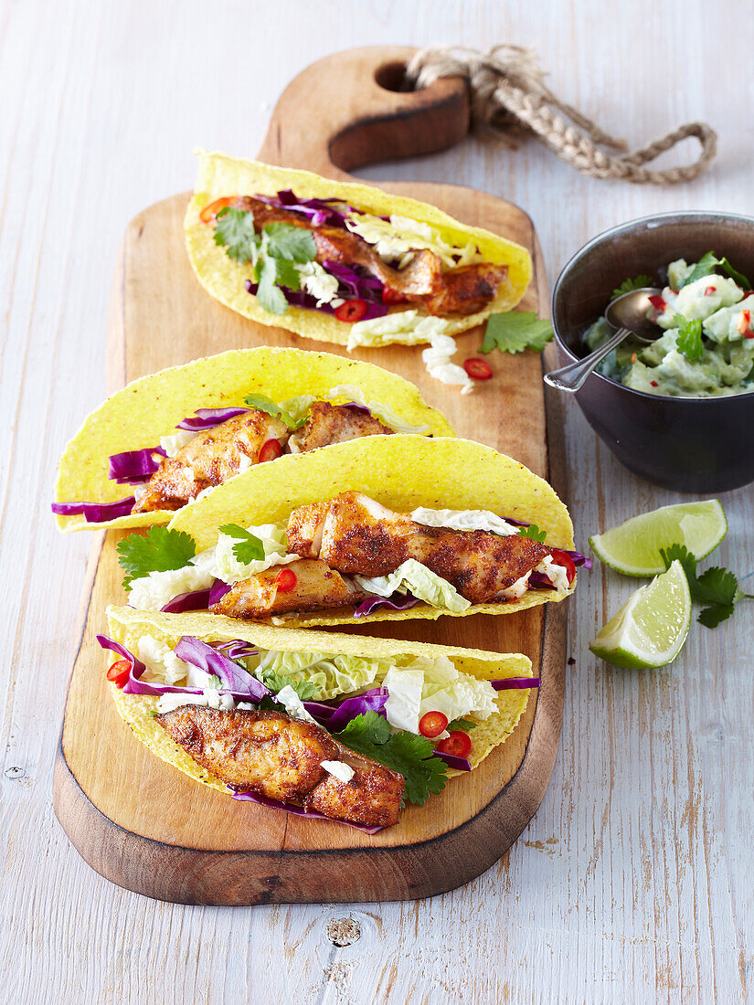 Mexikanische Fisch-Tacos