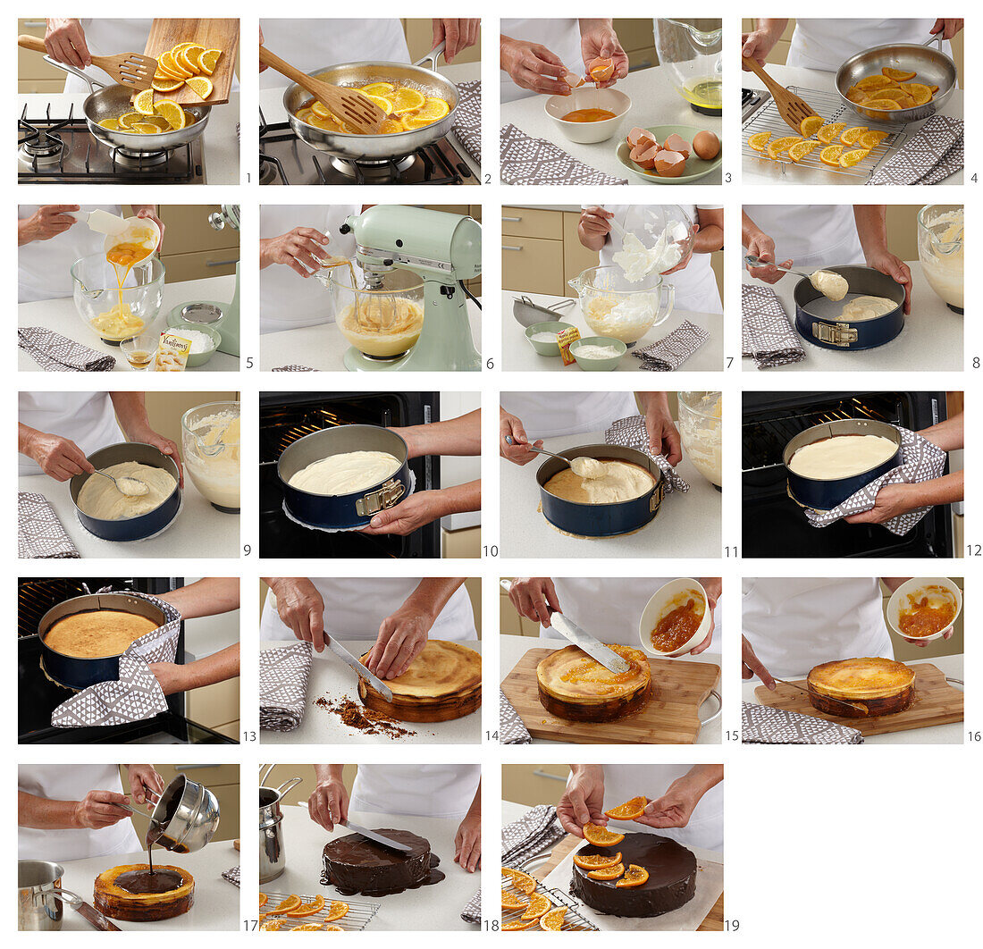 Griled cake - step by step