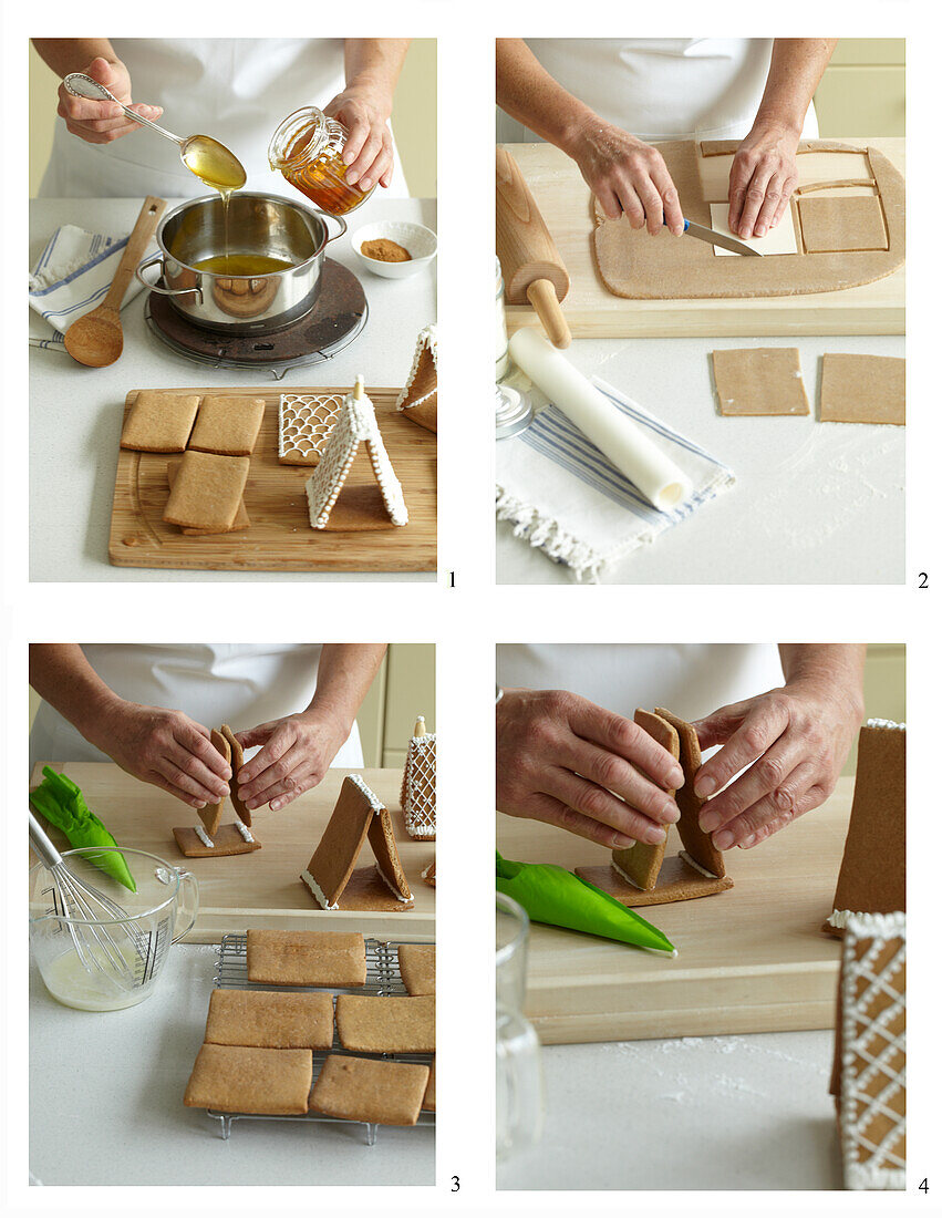 Gingerbread house - step by step