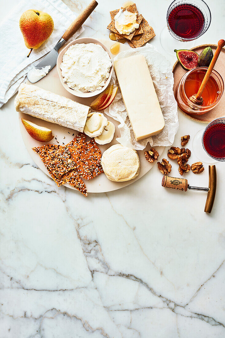 Goat's cheese board